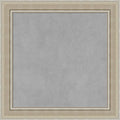 Amanti Art Silver Framed Magnetic Board 20x20 Small Vision Board by AmantiArt