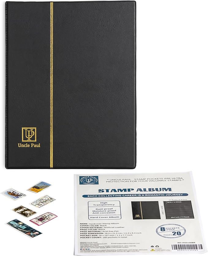 Stamp Albums 160 Pockets - Image 4