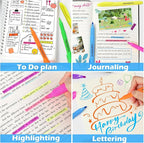 Highlighters Bulk, Chisel Tip Dry-Quickly Highlighter Markers, Teachers Supplies - Image 5