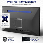 vivo dual monitor desk stand free-standing lcd mount, package contents