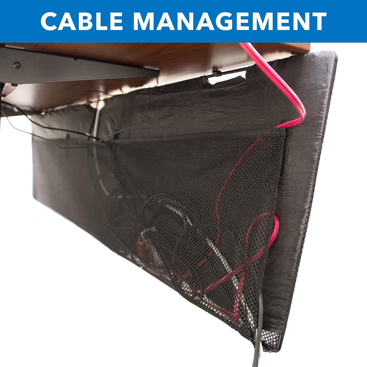 Mount-It! Under Desk Privacy Panel for Sit Stand Workstations [41 Inches Wide...