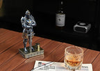 Amoysanli Knight Pen Stand Decoration Resin Pen Holder Art Craft Paperweight - Image 7