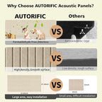 AUTORIFIC Acoustic Panels, 5 Pack Sound Panels Noise Reducing - Image 5