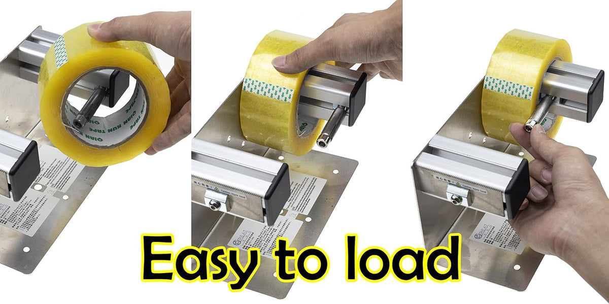 2 inches Desktop Table Top/Wall Mounted Tape and Label Dispenser, Large Deskt...
