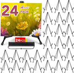 AROIC 24 Pack 14'' Tabletop Easels, Adjustable Portable Table Top Easel by AROIC