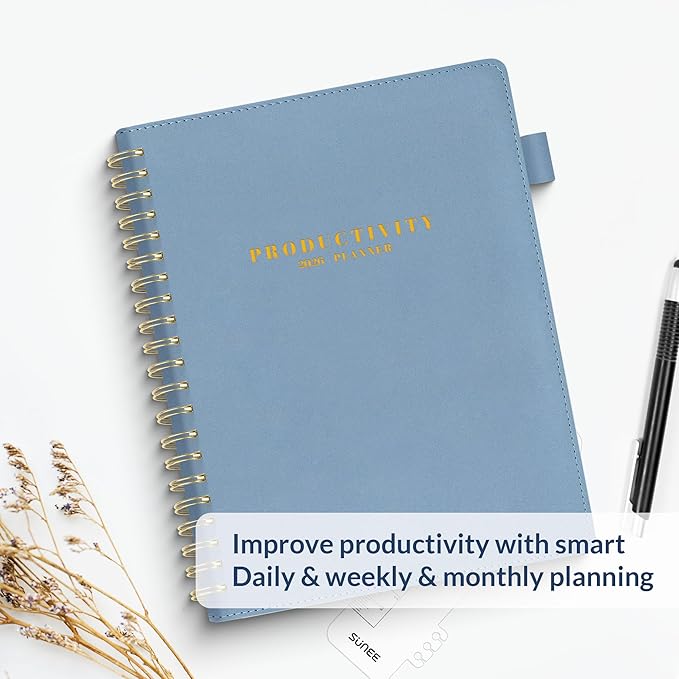 SUNEE 2026 Planner 8.5" x 11" – Dated Productivity Planner - Image 7