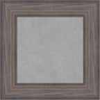 Amanti Art Grey Framed Magnetic Board 17x17 X-Small Vision Board