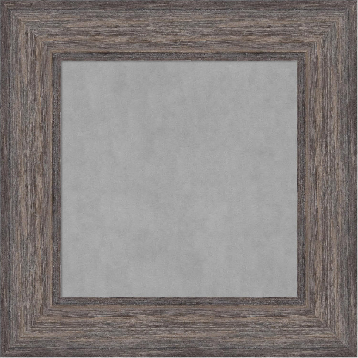 Amanti Art Grey Framed Magnetic Board 17x17 X-Small Vision Board