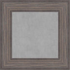 Amanti Art Grey Framed Magnetic Board 17x17 X-Small Vision Board by AmantiArt