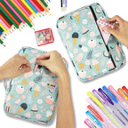 YOUSHARES Colored Pencil Case 220 Slots Pen Case Organizer - Image 4