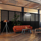 Folding Room Partition, Freestanding Privacy Divider, Portable Office Divider - Image 5