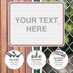 Custom Sign, Personalized Metal Signs, Customize - Image 4