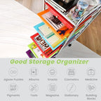 GLACER 10 Drawers Rolling Cart, Storage Cart - Image 5