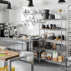 Regal Altair 14" Deep x 36" Wide x 64" Height Wire Shelving Kit | 5-Tier | NSF - Image 6