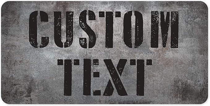 Custom Sign, Custom Street Sign, 11 Font Colors, 13 Font Styles, 4 Hole Options by MySignCenter