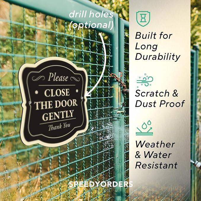 Custom Decorative Metal Signs, Personalized Aluminum Waterproof Signs, Driveway - Image 6