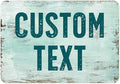 Custom Sign, Custom Street Sign, 11 Font Colors, 13 Font Styles, 4 Hole Options by MySignCenter