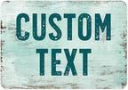 Custom Sign, Custom Street Sign, 11 Font Colors, 13 Font Styles, 4 Hole Options by MySignCenter