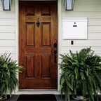 xydled Mail Boxes with Key Lock, Locking Mailbox Wall Mounted, Security Metal - Image 7