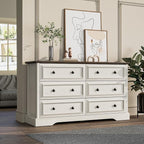 VVFLU Farmhouse 6 Drawer Dresser - Image 3