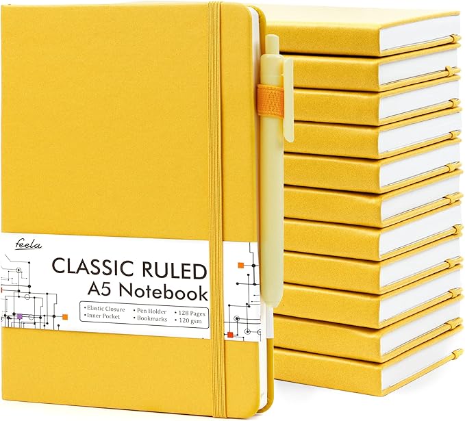 12 Pack Notebooks Journals Bulk by feela