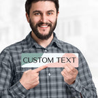 Custom Sign, Christmas Gift Custom Street Sign, 11 Font Colors, 13 Font Styles - Image 2