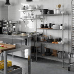 Regal Altair 18" Deep x 42" Wide x 64" Height Wire Shelving Kit | 4-Tier | NSF - Image 2