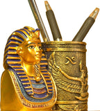 Daisylily Ancient Egyptian Pencil Holder, King Pharaoh Pen Cup, Pen Holder - Image 5