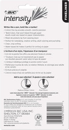 BIC Intensity Fineliner Marker Pen, Fine Point, Clean & Crisp Writing - Image 11