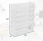 EASEPRES 6 Tier Mesh Hanging Wall File Organizer, Desk Vertical Mail Paper - Image 2