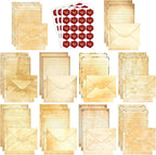 TaoBary 160 Pcs Stationery Paper Set 50 Double Sided Stationery Papers by TaoBary