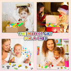 URSKYTOUS 150Pcs Animal Erasers Kids Desk Pets Pencil Erasers 3D Puzzle Bulk - Image 4