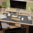 Aothia Leather Desk Pad Protector, Office Mat, Large Mouse Pad, Laptop Desk Pad - Image 4