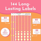 Name Bubbles - Basic Daycare Name Stickers - Image 6