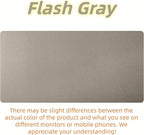 Bloss Pearl Gray Desk Mat 31.5"x15.7", Desk Matt - Image 8