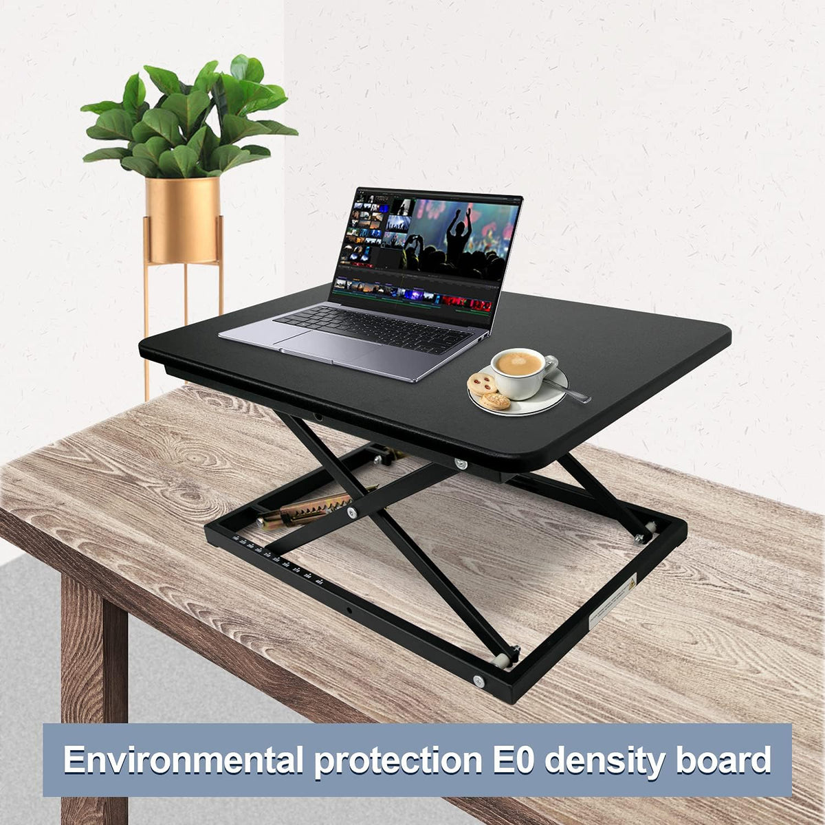 Standing Desk Converter Height Adjustable Stand Up Desk Riser - Supports 300 ...