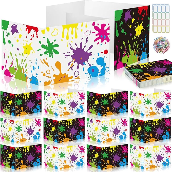 Cinrobiye 24 Pcs Inspirational Privacy Folders Standard by Cinrobiye