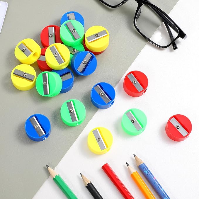 Kifmurase 800Pcs Mini Bulk Handheld Pencil Sharpeners, Portable Manual Pencil - Image 7
