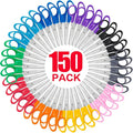 Toidgy 150 Packs Kids Scissors, 5 Inch Scissors Bulk by Toidgy