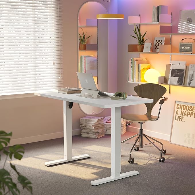 HUANUO 43 x 24 inch Electric Standing Desk Adjustable Height, 4 Memory Height - Image 2