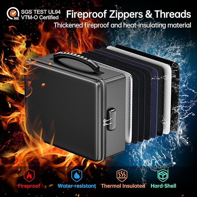 ENGPOW Fireproof Document Box - Image 2