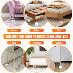 shouwuhho Furniture Risers, 8 Pack Bed Risers - Image 6