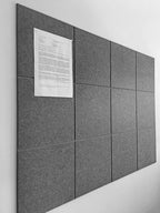 DECORITA Felt Wall Tiles | Large Cork Board Alternative | Aesthetic Felt by DesignerManufacturerofInnovativeBulletinBoardSolutionsforHomeOffice