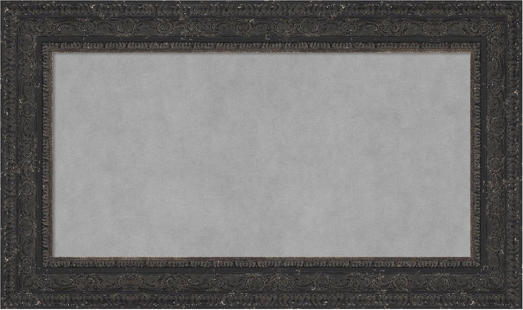 Amanti Art Black Framed Magnetic Board 17x29 Small Vision Board