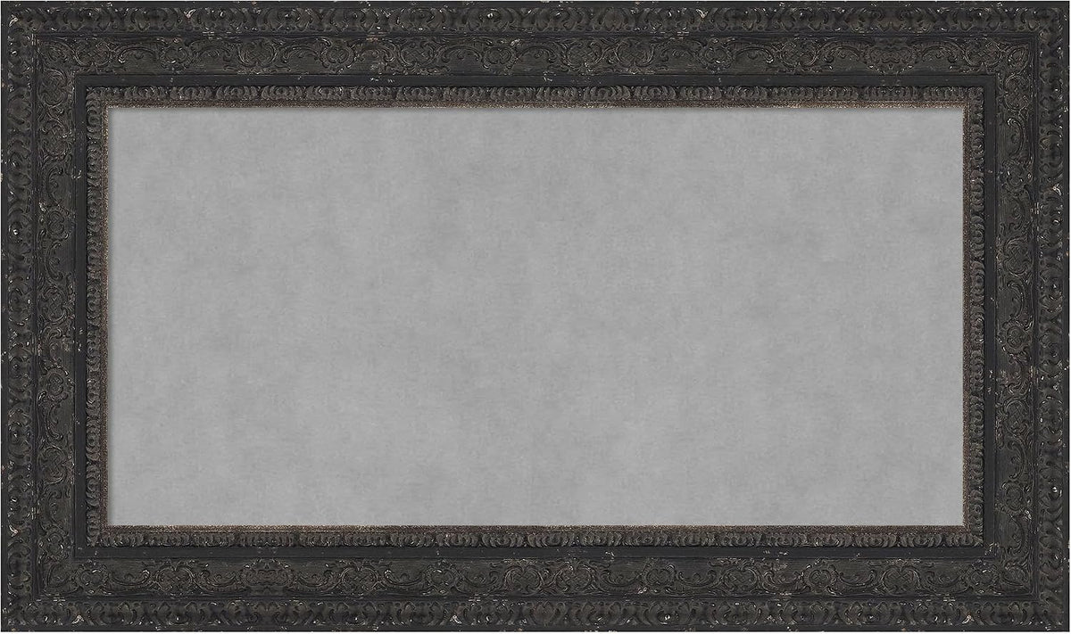 Amanti Art Black Framed Magnetic Board 17x29 Small Vision Board