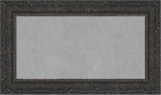Amanti Art Black Framed Magnetic Board 17x29 Small Vision Board by AmantiArt