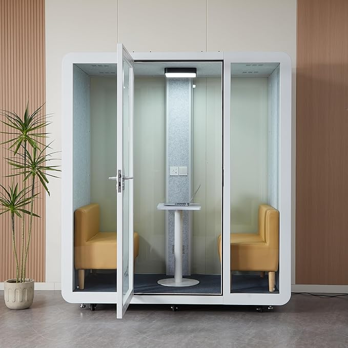 GEARONIC Mobile Office Pod Booth, Standard Sound Proof Office Pod - Image 3