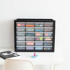 IRIS USA Plastic Storage Drawers, Stackable Small Parts Organizer Cabinet - Image 9