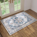 Rugcomf Vintage Medallion Rugs for Entryway 2'x3' by Rugcomf