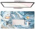 QIYI Large Desk Pad, Keyboard Mouse Pad Desktop Decor, Waterproof PU Leather by QIYI